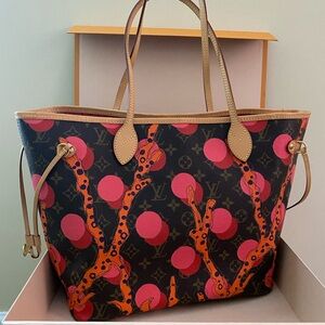 Louis Vuitton Ramages Special Edition Neverfull MM Monogram Canvas Tote Bag